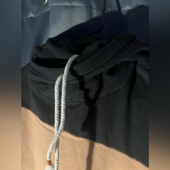 Cowl multicolor sweatshirt - Picture 4 of 6